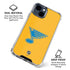NHL St. Louis Blues Solid Background iPhone 14 Clear Case